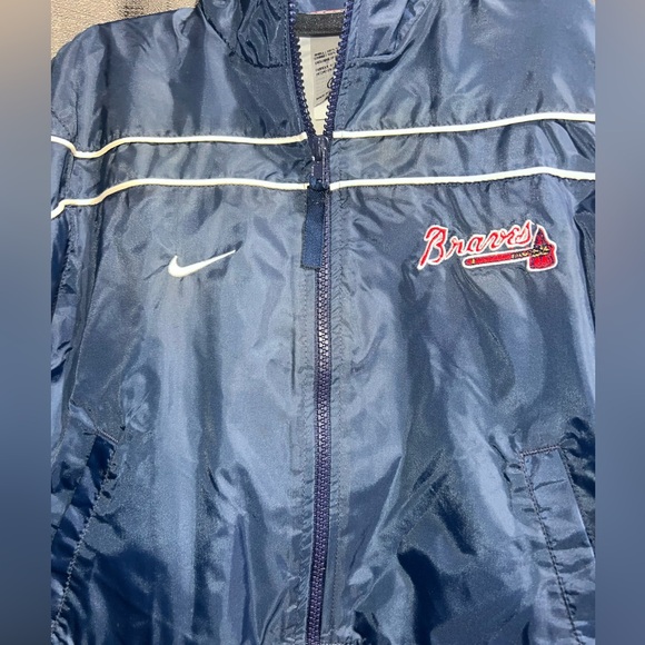 Toddler Nike Braves Team Track Suit - Picture 2 of 4